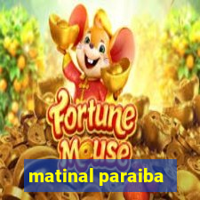 matinal paraiba